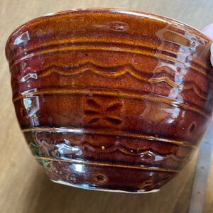 Set of two vintage Marcrest Oven Proof Stoneware Bowls